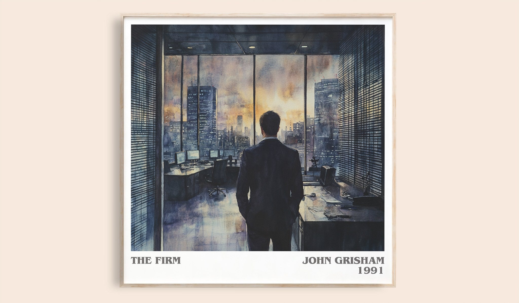 The Firm Literary Art Print by John Grisham