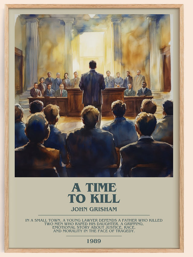 A Time to Kill Bookish Wall Art by John Grisham
