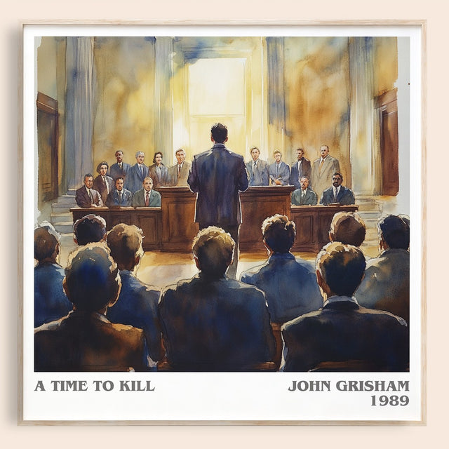 A Time to Kill Literary Art Print by John Grisham