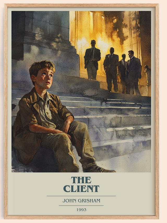 The Client Book Cover Poster by John Grisham