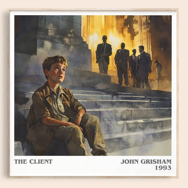 The Client Literary Art Print by John Grisham