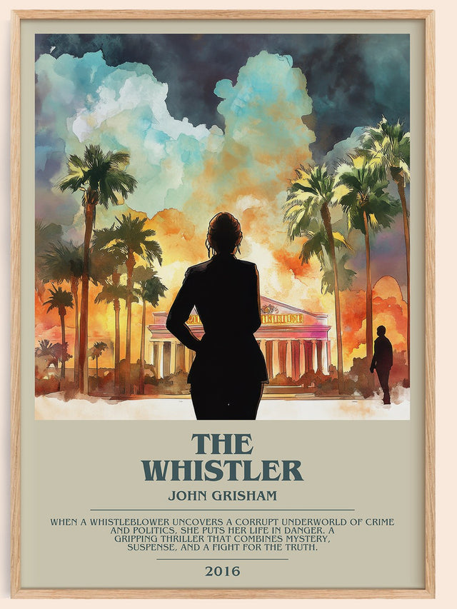 The Whistler Bookish Wall Art by John Grisham