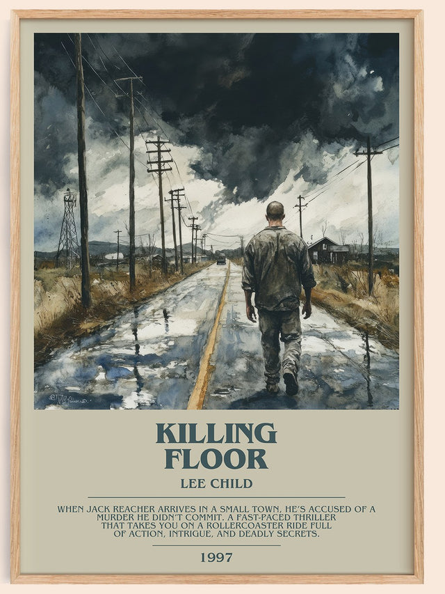 Killing Floor Bookish Wall Art by Lee Child
