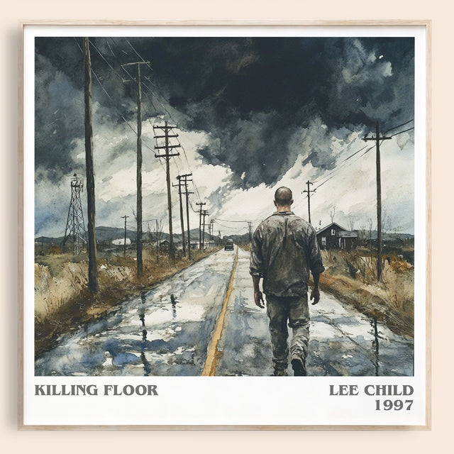 Killing Floor Literary Art Print by Lee Child