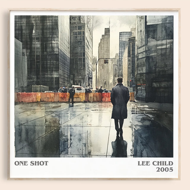 One Shot Literary Art Print by Lee Child