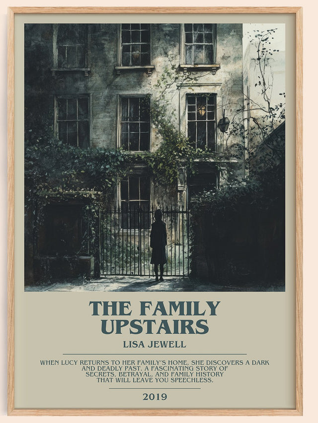 The Family Upstairs Bookish Wall Art by Lisa Jewell