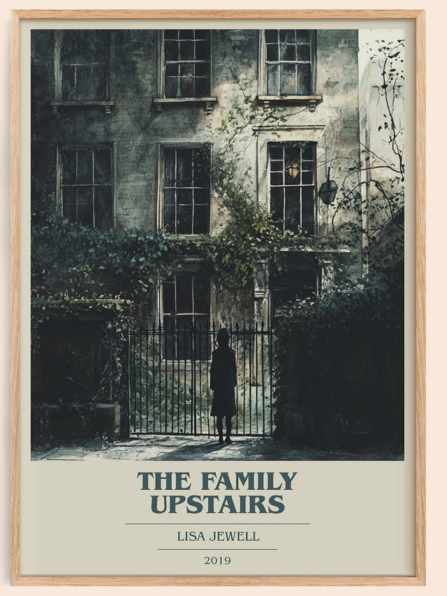 The Family Upstairs Book Cover Poster by Lisa Jewell