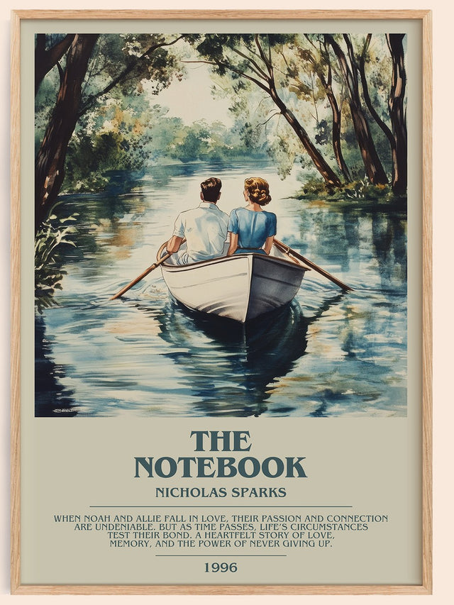 The Notebook Bookish Wall Art by Nicholas Sparks