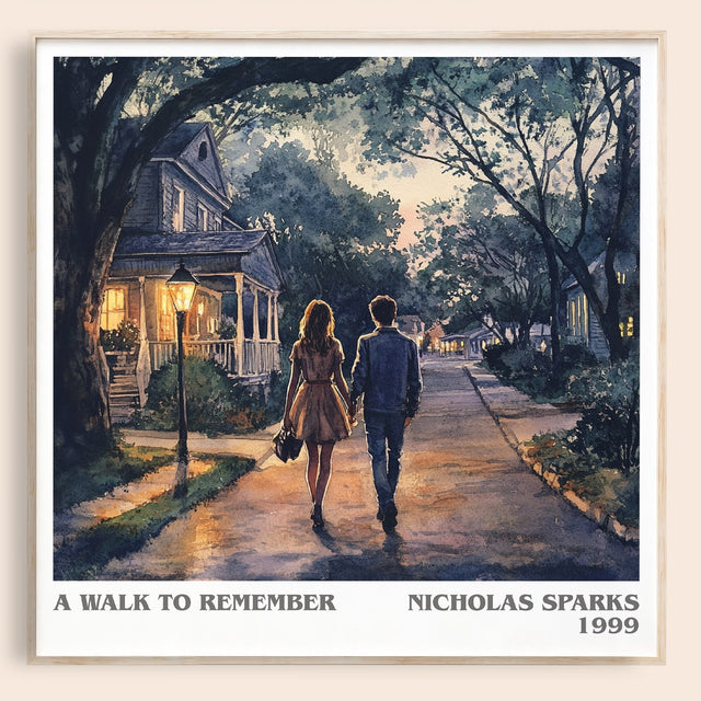 A Walk to Remember Literary Art Print by Nicholas Sparks