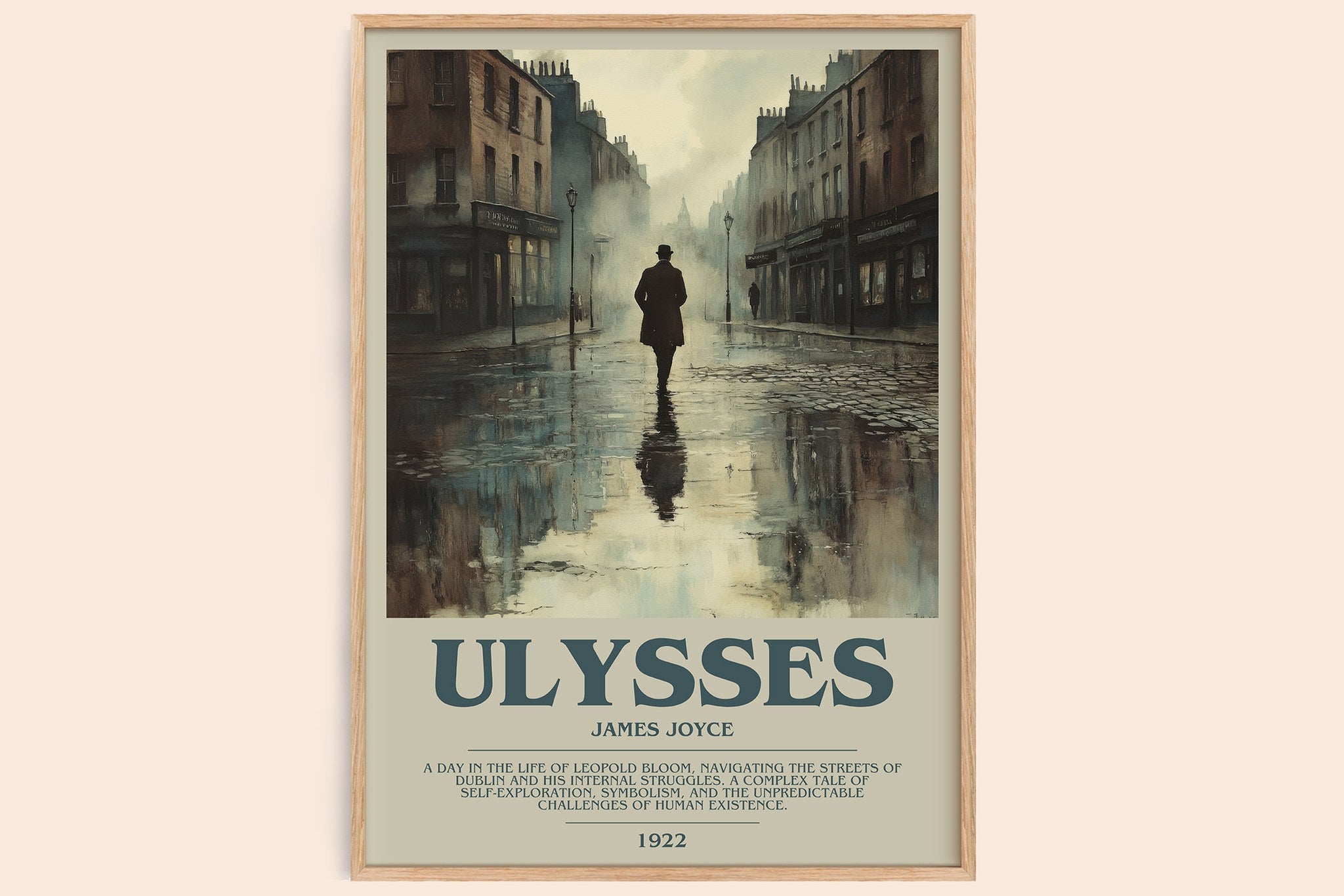 Ulysses Bookish Wall Art by James Joyce