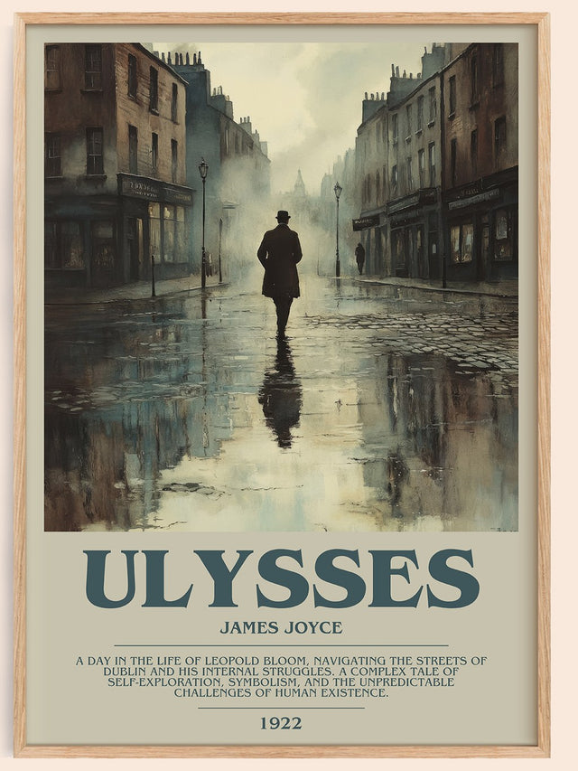 Ulysses Bookish Wall Art by James Joyce