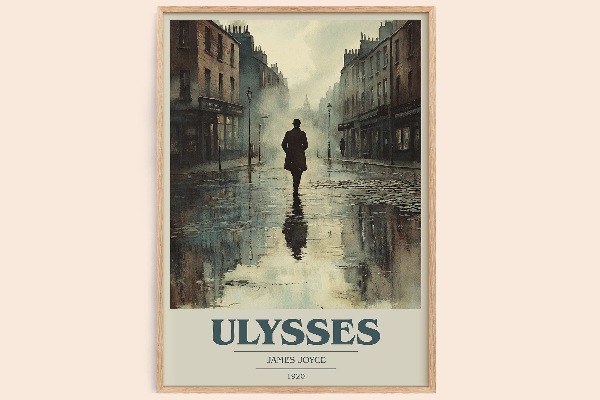 Ulysses Book Cover Poster by James Joyce