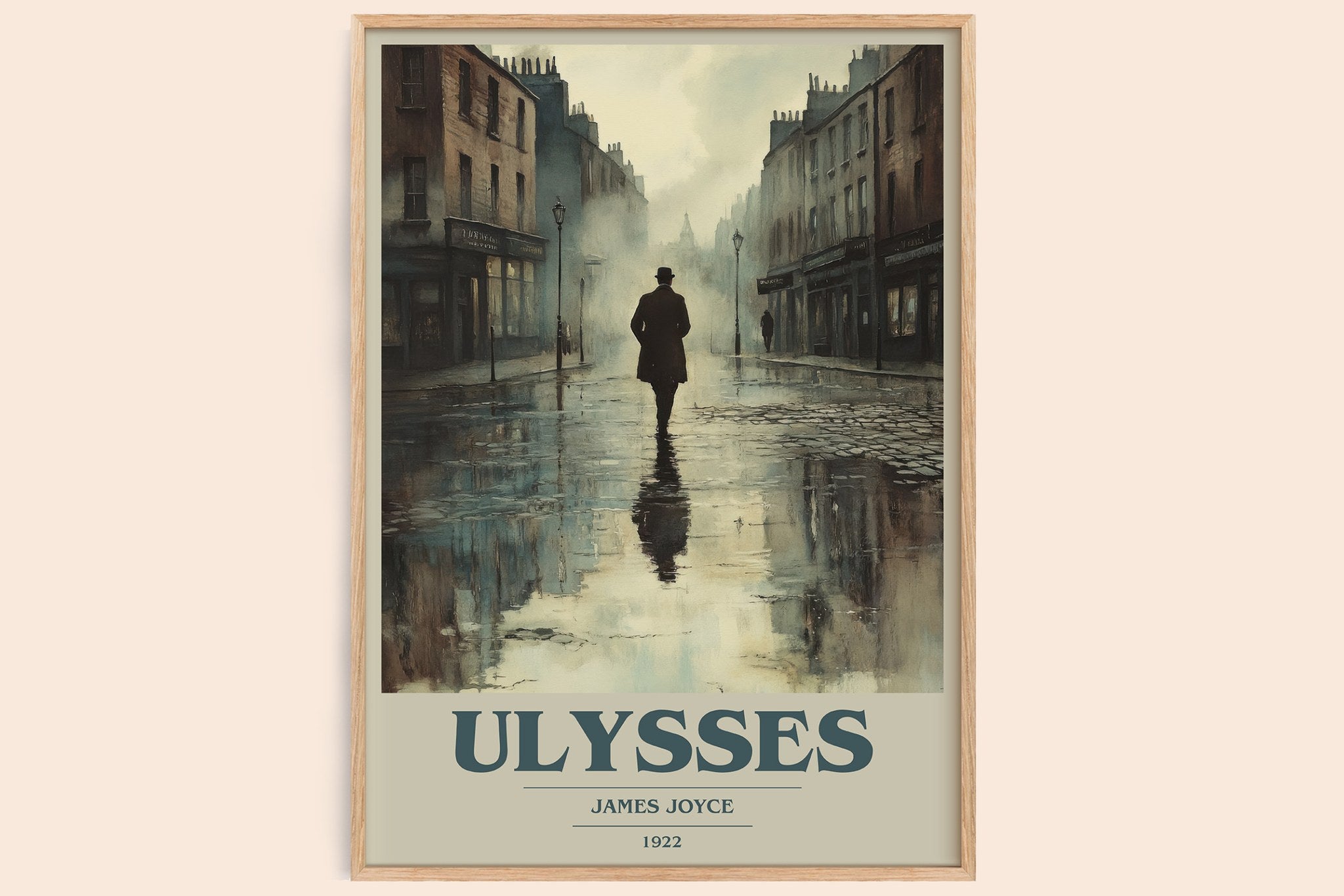 Ulysses Book Cover Poster by James Joyce