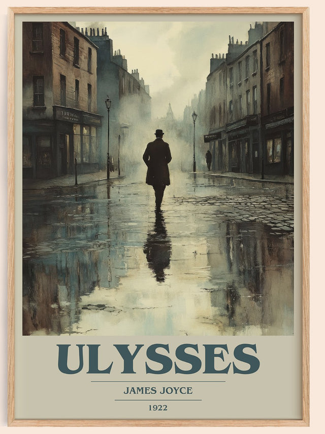 Ulysses Book Cover Poster by James Joyce