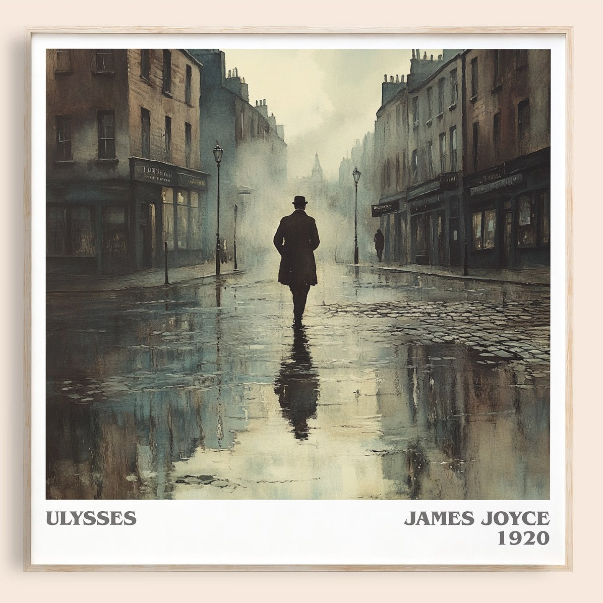 Ulysses Literary Art Print by James Joyce