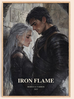 Iron Flame Book Watercolour Illustration by Rebecca Yarros