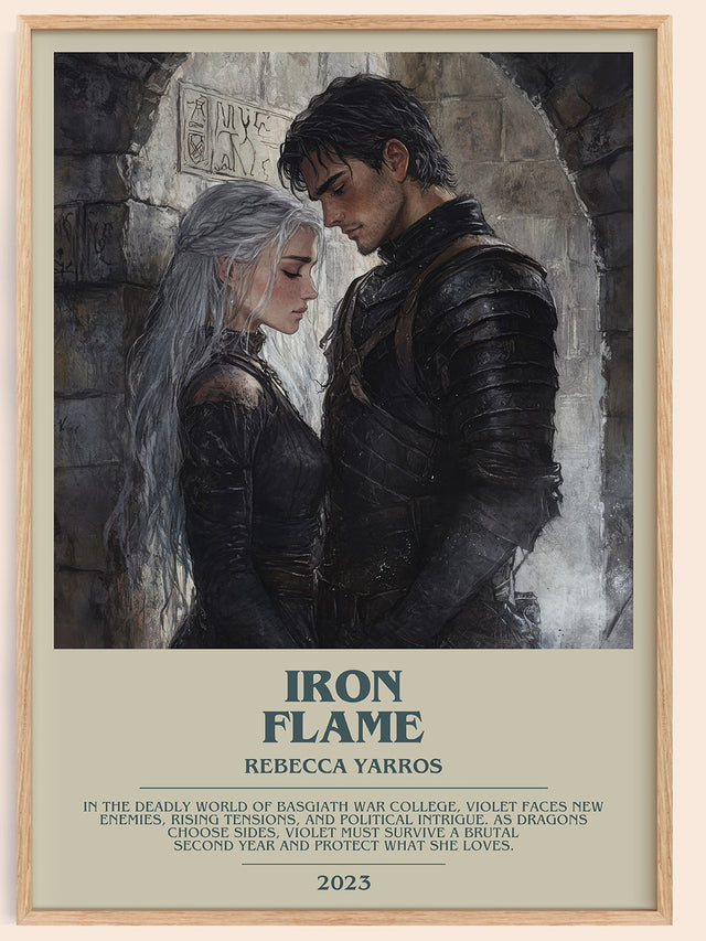 Iron Flame Bookish Wall Art by Rebecca Yarros