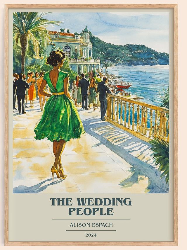 The Wedding People Book Cover Poster by Alison Espach