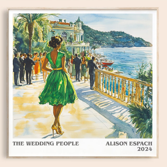 The Wedding People Literary Art Print by Alison Espach