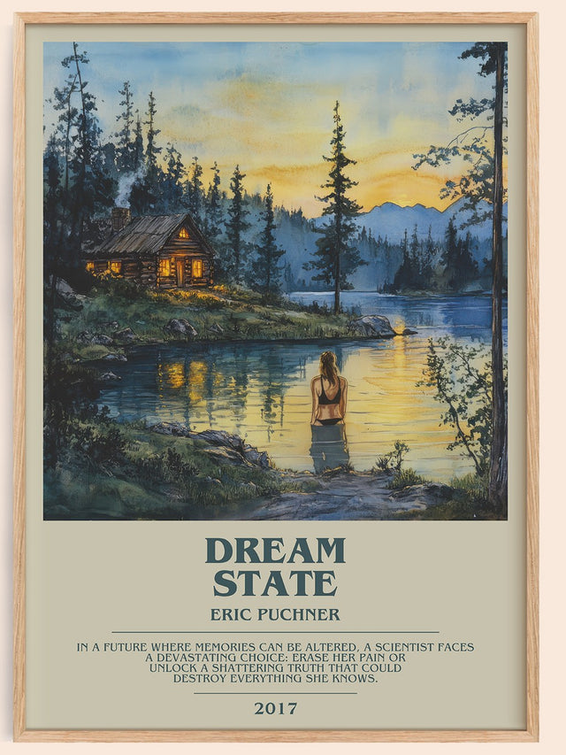 Dream State Bookish Wall Art by Eric Puchner