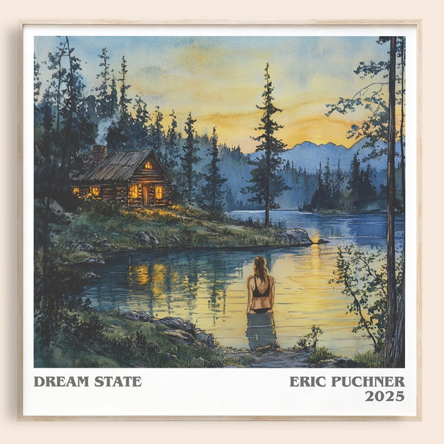 Dream State Literary Art Print by Eric Puchner