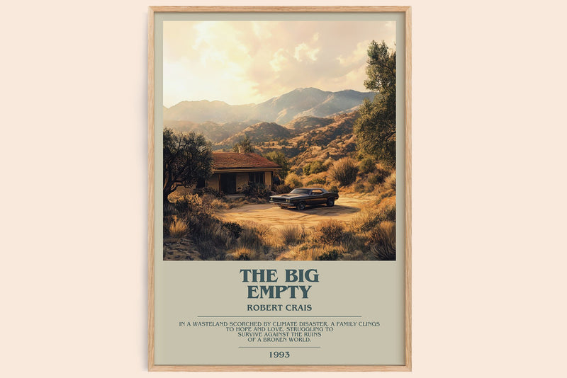 The Big Empty Bookish Wall Art by Robert Crais (Modern style)