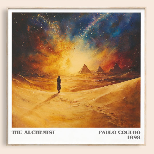 The Alchemist Literary Art Print by Paulo Coelho