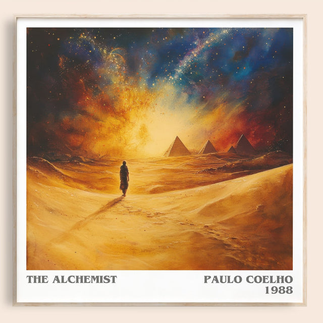 The Alchemist Literary Art Print by Paulo Coelho