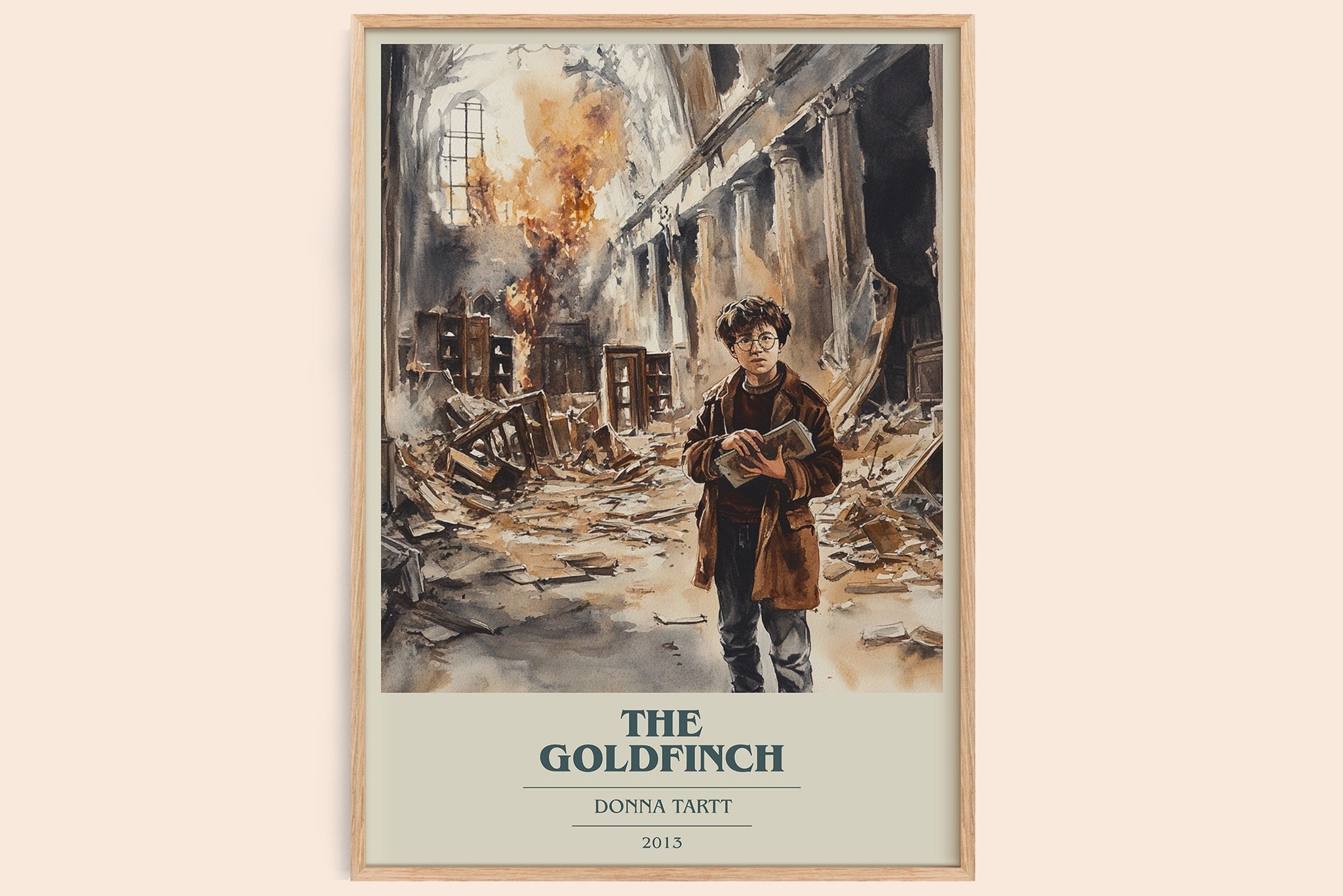 The Goldfinch Book Cover Poster by Donna Tartt