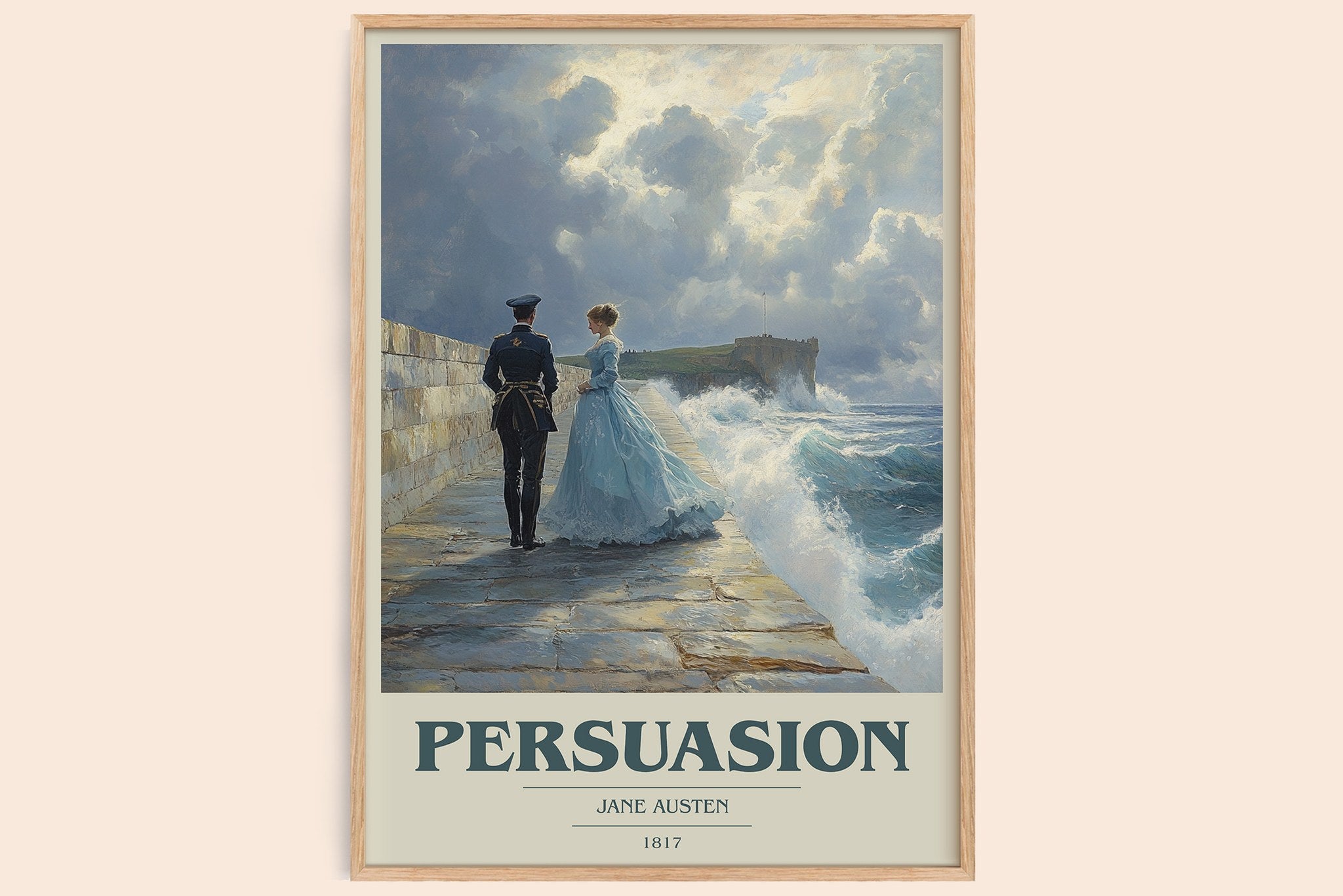Persuasion Book Cover Poster by Jane Austen