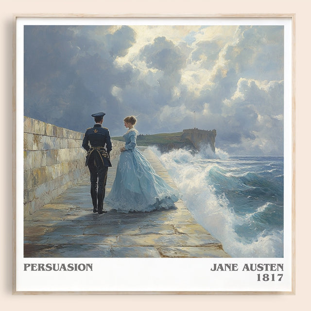 Persuasion Literary Art Print by Jane Austen