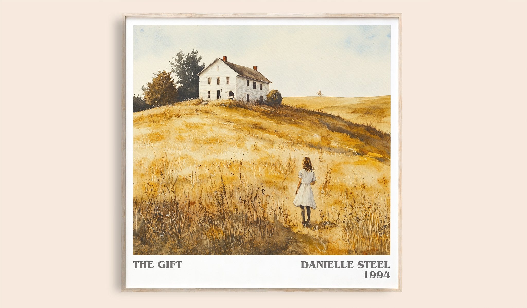 The Gift Literary Art Print by Danielle Steel