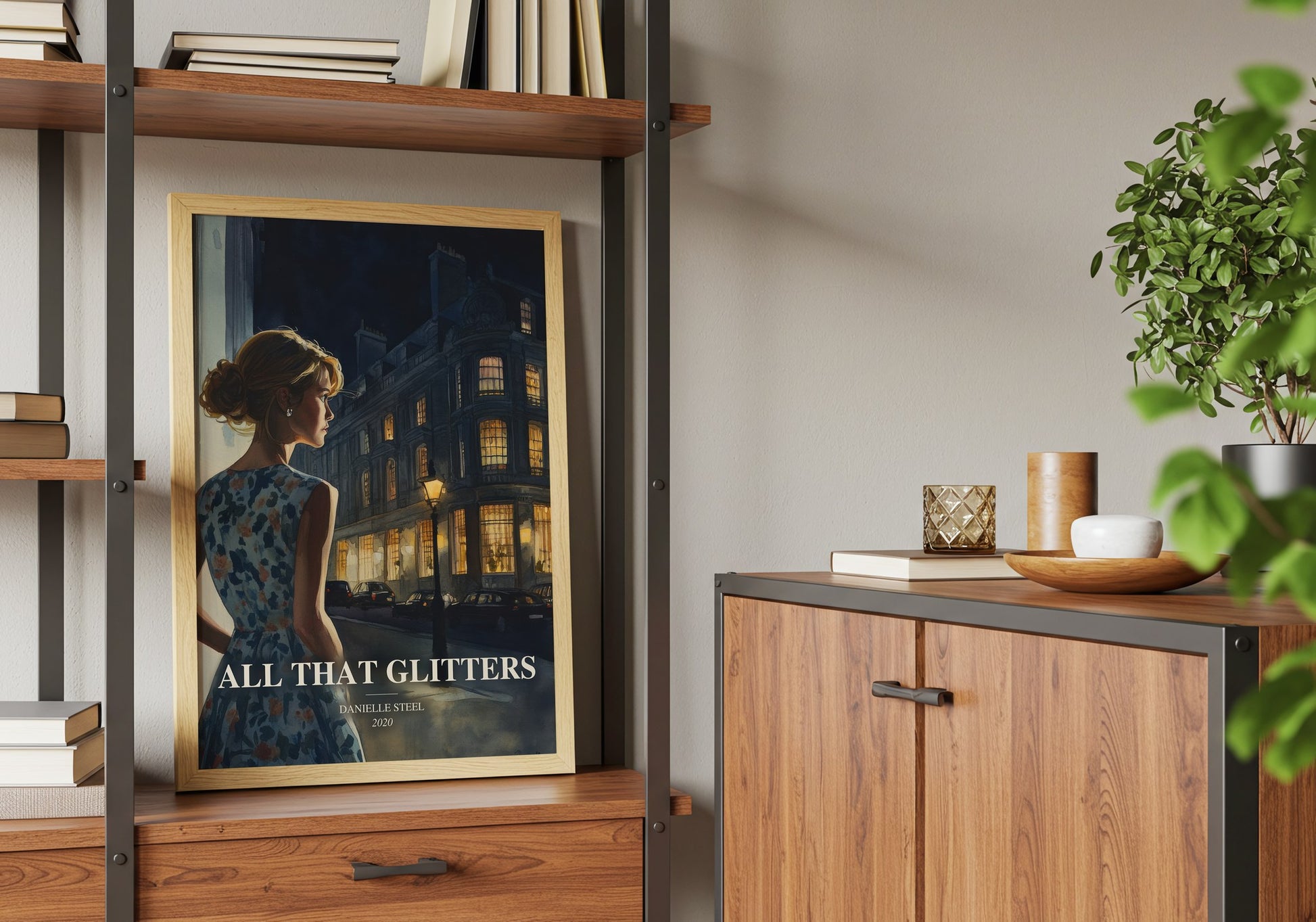 All That Glitters book watercolour illustration paper finish options – matte satin gloss