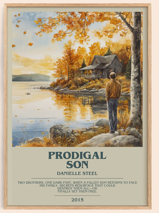Prodigal Son Bookish Wall Art by Danielle Steel
