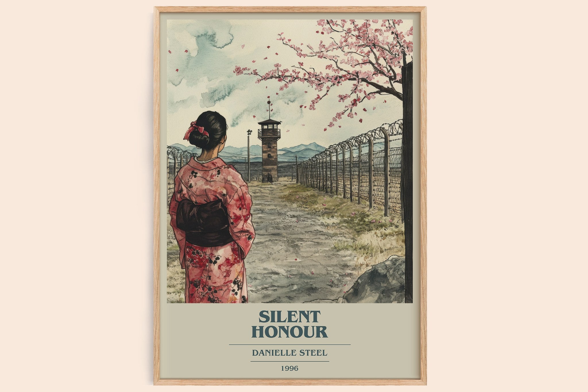 Silent Honour Book Cover Poster by Danielle Steel