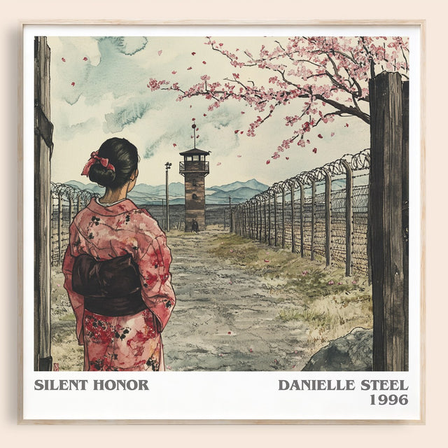 Silent Honour Literary Art Print by Danielle Steel