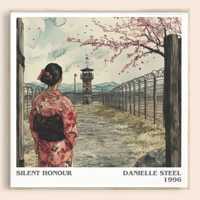Silent Honour Literary Art Print by Danielle Steel