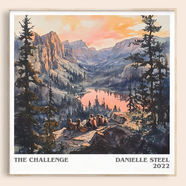The Challenge Literary Art Print by Danielle Steel
