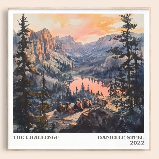 The Challenge Literary Art Print by Danielle Steel