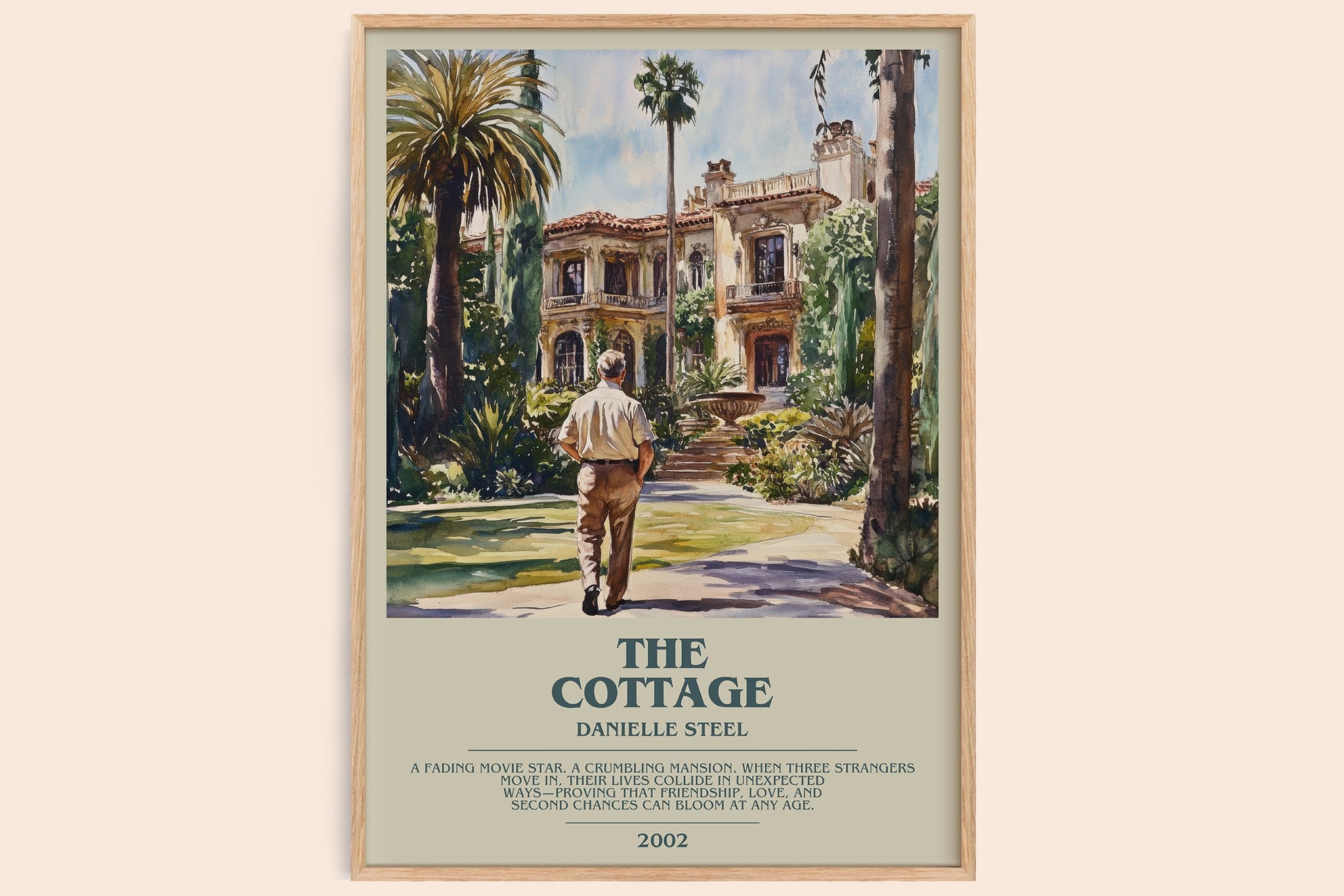 The Cottage Bookish Wall Art by Danielle Steel