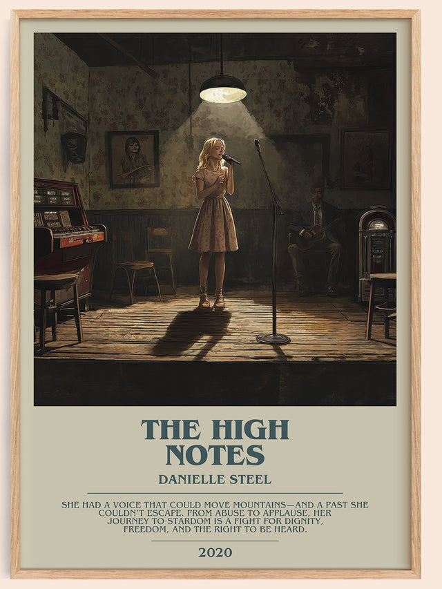 The High Notes Bookish Wall Art by Danielle Steel