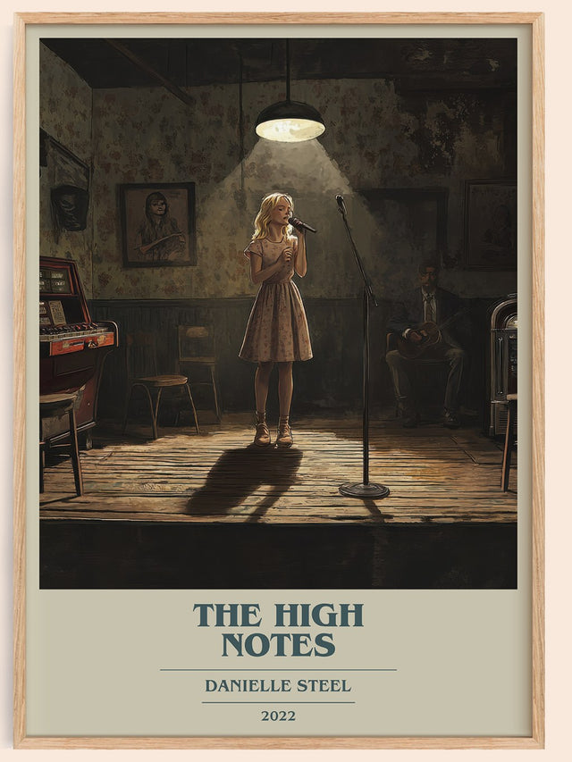 The High Notes Book Cover Poster by Danielle Steel