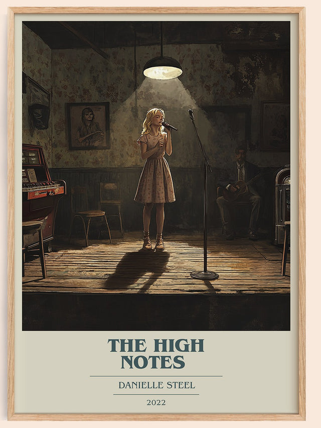 The High Notes Book Cover Poster by Danielle Steel
