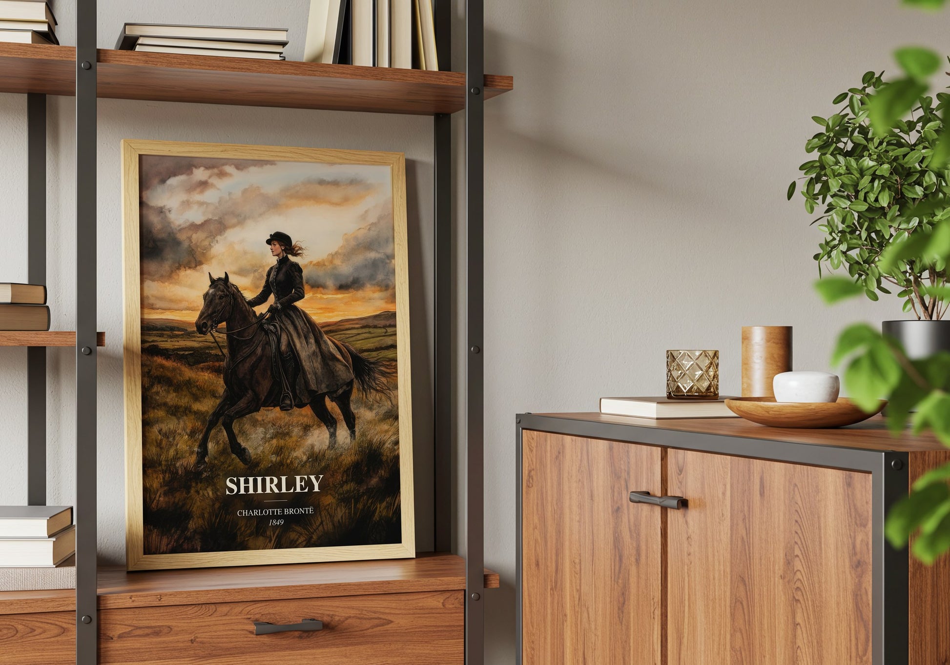 Shirley book watercolour illustration paper finish options – matte satin gloss