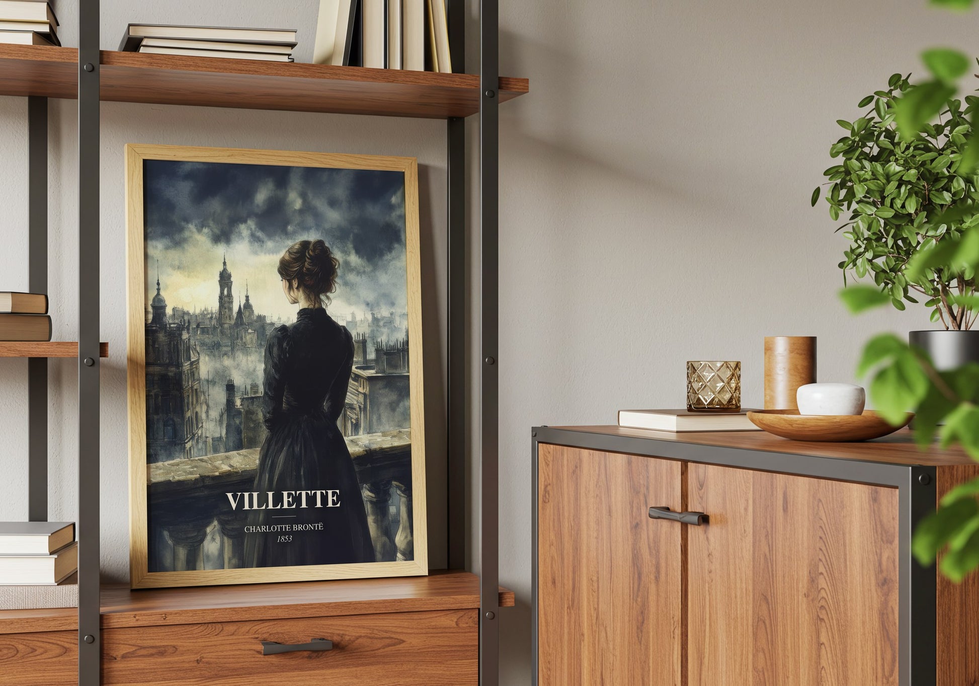 Villette book watercolour illustration paper finish options – matte satin gloss