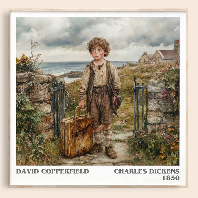 David Copperfield Literary Art Print by Charles Dickens