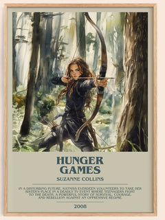 Hunger Games Bookish Wall Art by Suzanne Collins