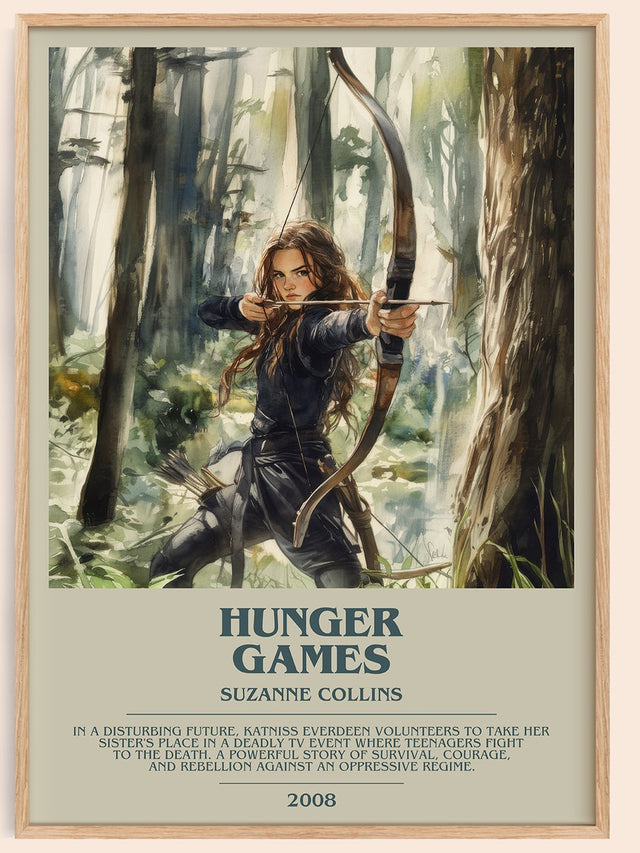 Hunger Games Bookish Wall Art by Suzanne Collins