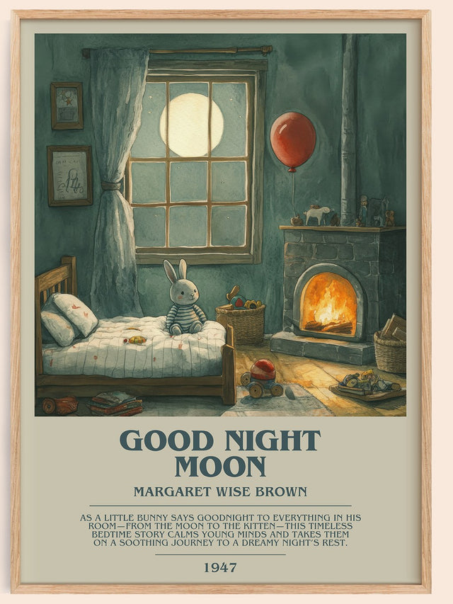 Good Night Moon Bookish Wall Art by Margaret Wise Brown