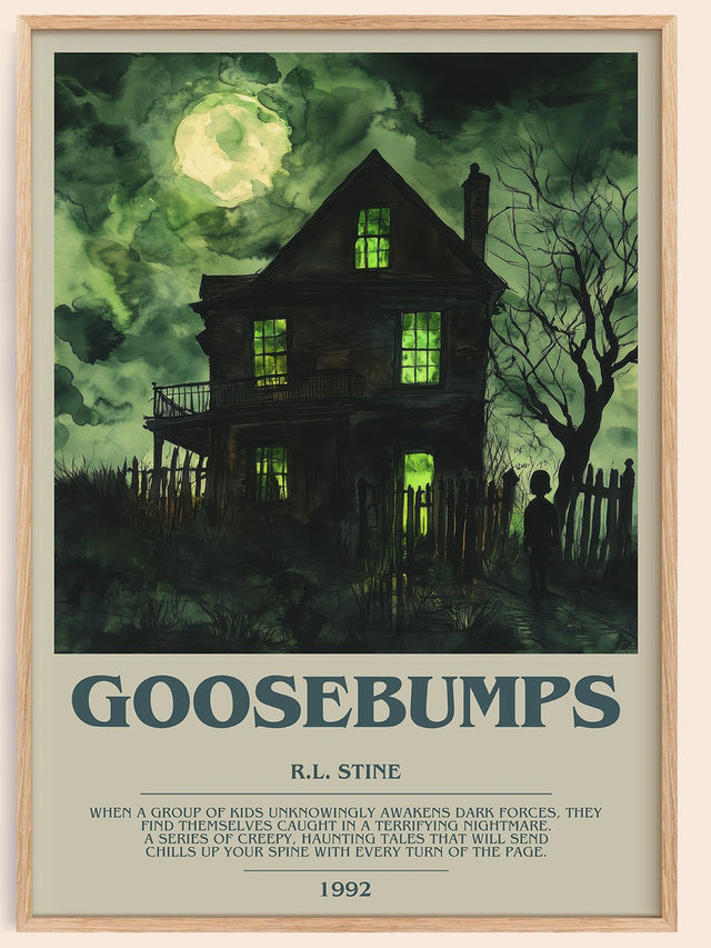 Goosebumps Bookish Wall Art by R.L. Stine